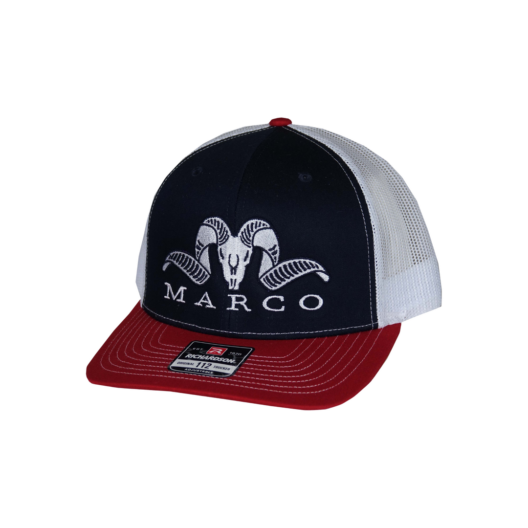 Red, White, and Blue Meshback Hat
