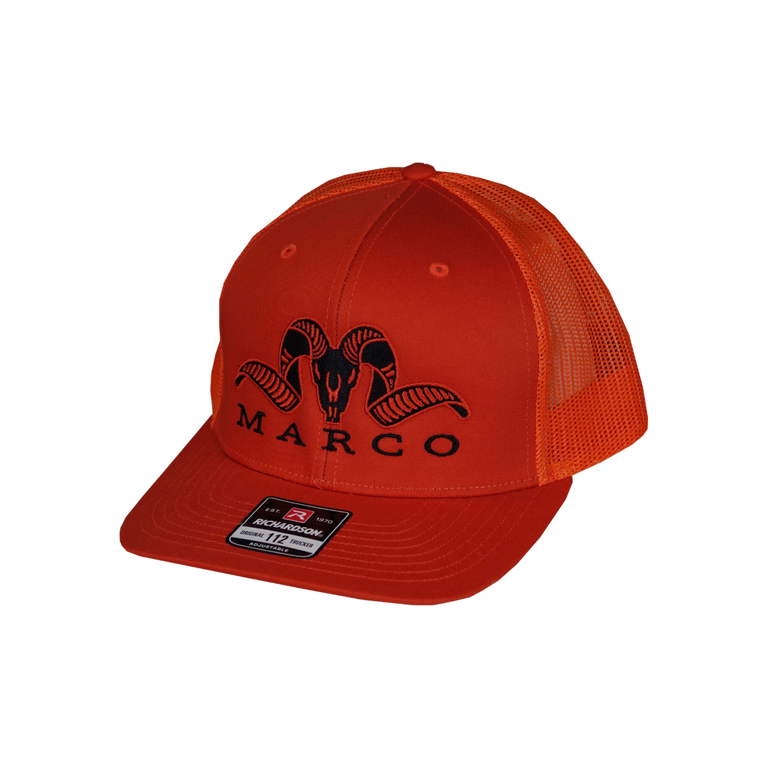 Orange Meshback Hat
